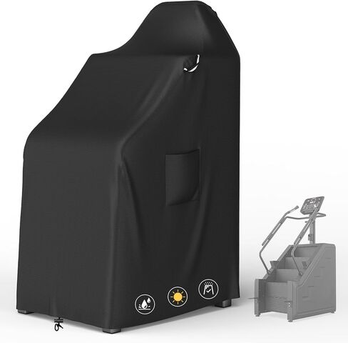 COSHNIBI Stair Stepper Machine Cover,Heavy Duty Waterproof Stair Climber Covers for Most Stair Stepper Machine,Exercise Machine Cover for Home Gym Exercise Indoor & Outdoor in Kuwait