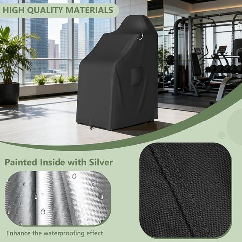 COSHNIBI Stair Stepper Machine Cover,Heavy Duty Waterproof Stair Climber Covers for Most Stair Stepper Machine,Exercise Machine Cover for Home Gym Exercise Indoor & Outdoor in Kuwait
