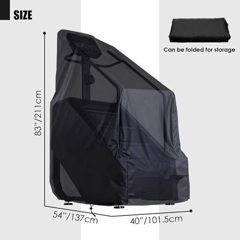 Stair Stepper Machine Cover Waterproof Oxford Fabric Commercial Grade Stair Climber Covers with Drawstring for Home Gym (Cover Only) in Kuwait