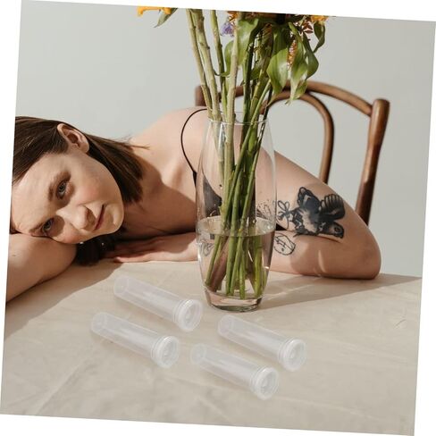 SUPVOX 50pcs Flower Culture Tubes for Fresh Flower Storage Floral Water Tubes for Carnations Roses Sunflowers Lightweight and Portable Watering in Saudi Arabia