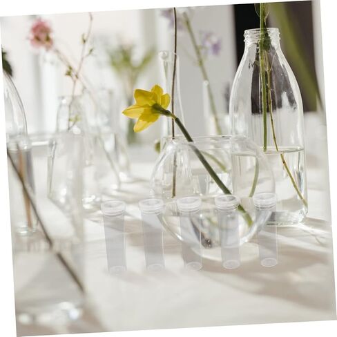 SUPVOX 50pcs Flower Culture Tubes for Fresh Flower Storage Floral Water Tubes for Carnations Roses Sunflowers Lightweight and Portable Watering in Saudi Arabia