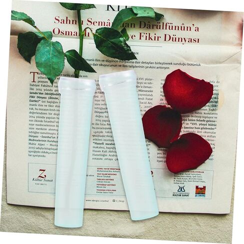 Sosoport 20pcs Nutrition Culture Water Floral Water Tubes Hinged Flower Vases Small Test Tube Flower Preservation in Saudi Arabia