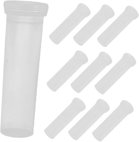 Floral Stem Water Tubes 10 Pcs Plastic Flower Water Bottles for Flower Arrangement Floral Tube in Kuwait