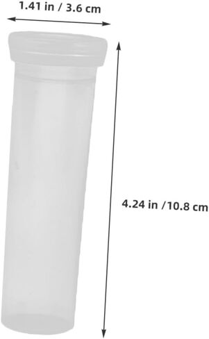 Floral Stem Water Tubes 10 Pcs Plastic Flower Water Bottles for Flower Arrangement Floral Tube in Kuwait