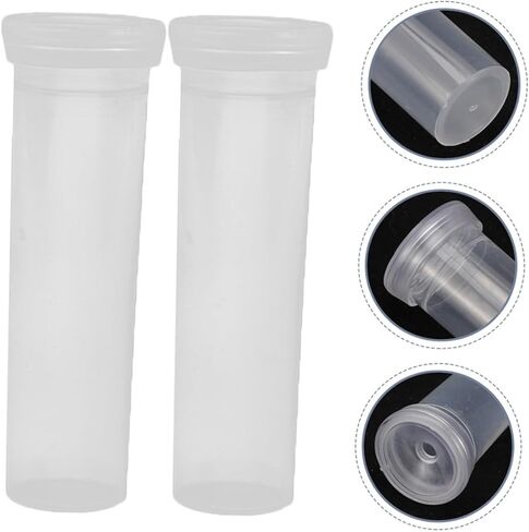 Floral Stem Water Tubes 10 Pcs Plastic Flower Water Bottles for Flower Arrangement Floral Tube in Kuwait