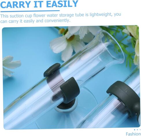 GANAZONO 16pcs Nutrition Flower Water Tubes Floral Water Vials Suction Cups for Plant Flowers in Saudi Arabia