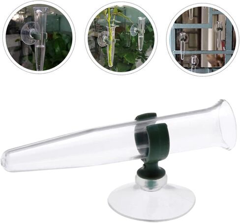 GANAZONO 16pcs Nutrition Flower Water Tubes Floral Water Vials Suction Cups for Plant Flowers in Saudi Arabia