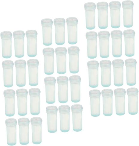 BESPORTBLE 50pcs Transparent Flower Tubes Practical Plastic Water Vials for Floral Arrangements Leak Lightweight Essential for Florists and Flower Height in Saudi Arabia