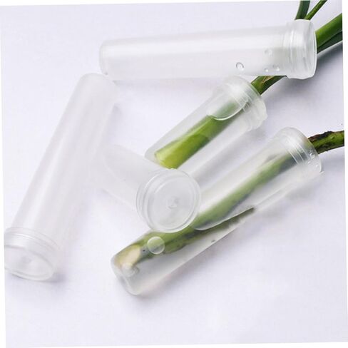 SUPVOX 100pcs Plastic Flower Nutrition Tubes for Flower Arrangements Water Storage Vials for Florist Supplies for Plant Care and Propagation in Saudi Arabia