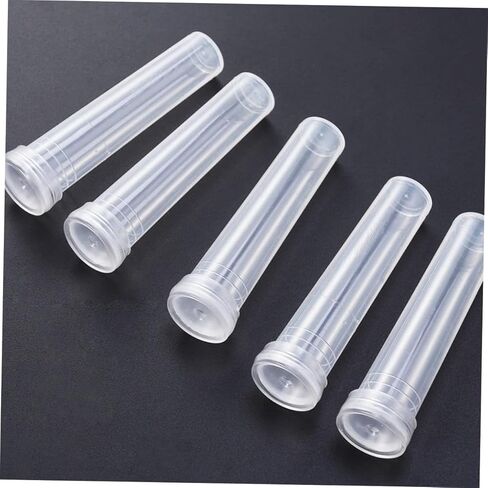 SUPVOX 100pcs Plastic Flower Nutrition Tubes for Flower Arrangements Water Storage Vials for Florist Supplies for Plant Care and Propagation in Saudi Arabia
