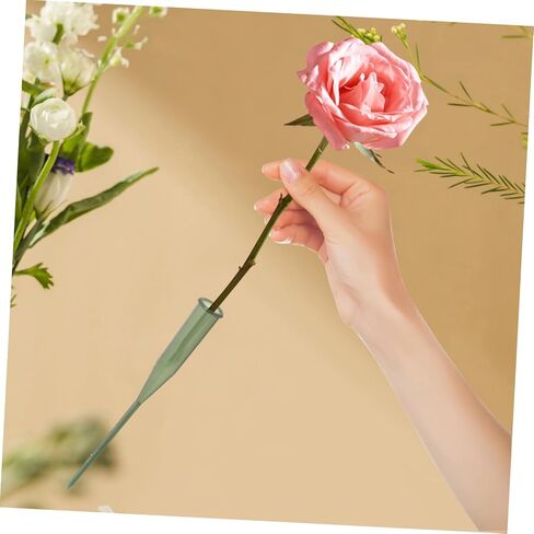jojofuny 25pcs Floral Water Tubes for Fresh Flowers Small Flower Preservation Tubes Easy Use Arrangement Supplies for Bouquets and Floral Displays in Saudi Arabia