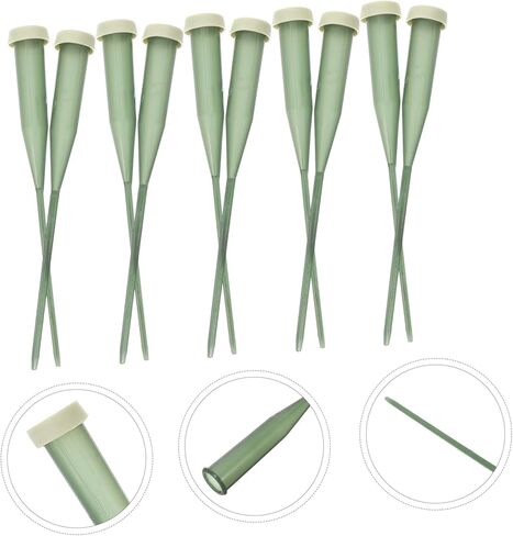 jojofuny 25pcs Floral Water Tubes for Fresh Flowers Small Flower Preservation Tubes Easy Use Arrangement Supplies for Bouquets and Floral Displays in Saudi Arabia