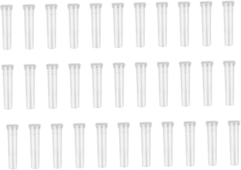BESPORTBLE 100pcs Transparent Plastic Flower Water Tubes for Fresh Flower Arrangement Cultivation Vials for Home Decor and Florist Supplies in Saudi Arabia