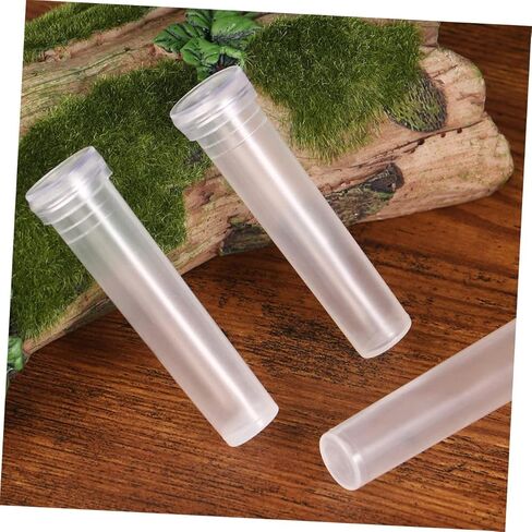 BESPORTBLE 100pcs Transparent Plastic Flower Water Tubes for Fresh Flower Arrangement Cultivation Vials for Home Decor and Florist Supplies in Saudi Arabia
