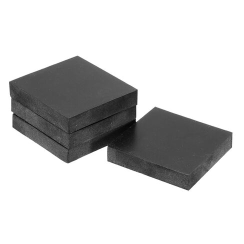 4-Pack Rubber Anti Vibration Pads 2" Non-Slip Square Vibration Isolation Pads Anti Noise Shock Absorbing Mats for Washing Machine/Dryer/HVAC/Air Conditioner [ 0.4" Thickness] in Kuwait