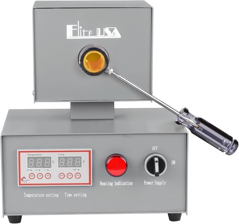 US Stock Dental Flexible Denture Molding Machine Temperature Control Box 350W Heater for Invisible Heating Furnace in Kuwait