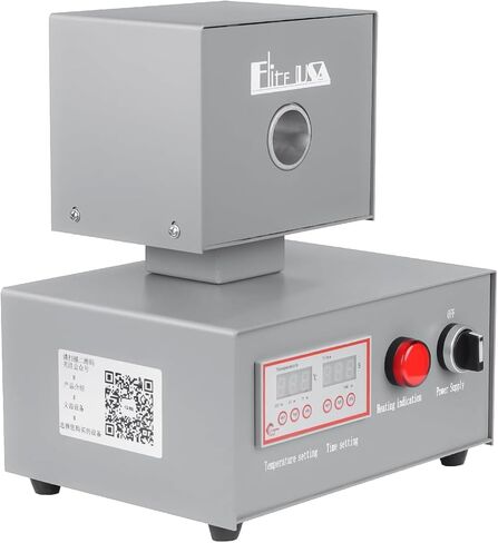 US Stock Dental Flexible Denture Molding Machine Temperature Control Box 350W Heater for Invisible Heating Furnace in Kuwait