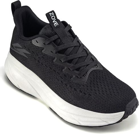 ZOVE Womens Walking Shoes Cushioning Non-Slip Breathable Running Sneakers Tennis Comfortable Athletic Gym Workout Casual Shoes Lightweight Sports Cross Training Fashion Sneakers in Kuwait