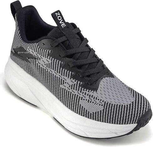 ZOVE Womens Walking Shoes Cushioning Non-Slip Breathable Running Sneakers Tennis Comfortable Athletic Gym Workout Casual Shoes Lightweight Sports Cross Training Fashion Sneakers in Saudi Arabia