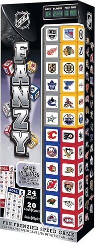 MasterPieces Family Game - NHL League Fanzy Dice Game - Officially Licensed Game for Kids & Adults in Saudi Arabia