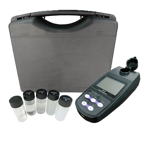Handheld Turbidimeters Water Turbidity Meter with Standard Turbidimeter Calibration Liquid Range 0~1100 NTU/FNU, 0~275 EBC, 0~9999 ASBC ISO 7027 Nephelometric Method (90°) in Kuwait
