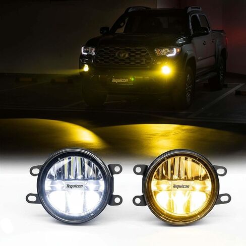 Tacoma Fog Lights 2012-2022, 2014-2021 Tundra Trunk, 900% Super Brighter Toyota Camry 2017-2018 LED Fog Light Assembly, 60W High-Intensity 1:1 Plug-N-Play OEM Replacement Kit for, Pack of 2 in Kuwait