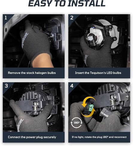 Tacoma Fog Lights 2012-2022, 2014-2021 Tundra Trunk, 900% Super Brighter Toyota Camry 2017-2018 LED Fog Light Assembly, 60W High-Intensity 1:1 Plug-N-Play OEM Replacement Kit for, Pack of 2 in Kuwait