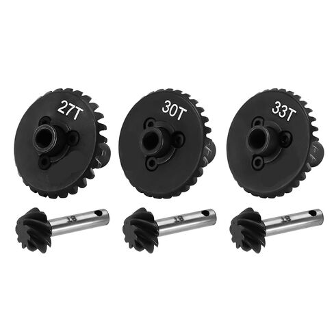 1Pcs Overdrive Underdrive Steel Helical Axle Gears for 1/10 RC Crawler SCX10 II 90046 SCX10 III SCX10 Pro(Overdrive Gear) in Saudi Arabia