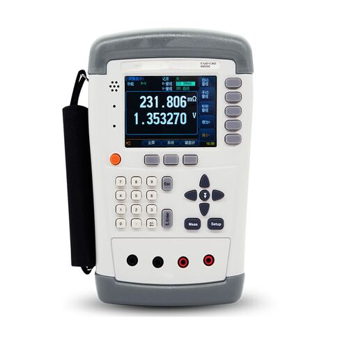 Battery Internal Resistance Meter Digital AC Low Ohm Meter with Interface USB Test Range 0.0001mΩ~3300.00Ω & 0.00001V~1000.00VDC for Battery Impedance and Voltage in Industrial Maintenance in Saudi Arabia