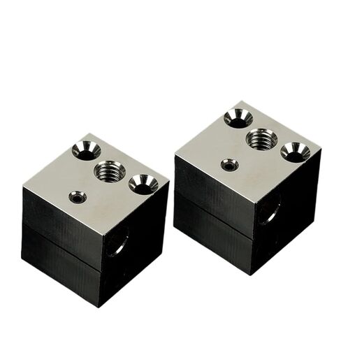 1 قطعة CR10 كتلة ساخنة Heatblock النحاس مطلي التدفئة أجزاء طابعة ثلاثية الأبعاد in Kuwait