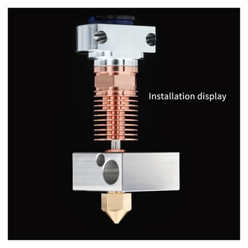 1 قطعة CR10 كتلة ساخنة Heatblock النحاس مطلي التدفئة أجزاء طابعة ثلاثية الأبعاد in Kuwait