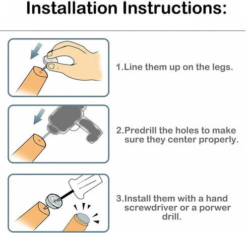 وسادة أرجل كرسي الأثاث شديدة التحمل وغير قابلة للانزلاق لحماية الأرضيات الخشبية والسجاد وأرجل طاولة الأريكة مطلية بالفضة 50 قطعة (22 مم) in Kuwait