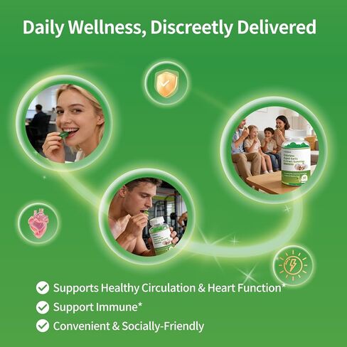 Odorless Aged Garlic Extract Gummies,7500mg Garlic,2 Years Aged Garlic Extract,Grown Allium Sativum Bulb,Potent Antioxidant Supplement,Immune Support,Heart Health,Green Apple Flavor in Kuwait