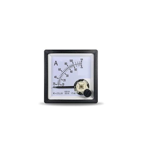 99T1 1A مقياس التيار الكهربائي مزدوج المدى 50/100/150/200/300/400/1 مقياس CP48 YT48 1 قطعة (300-1A 600-1A) in Saudi Arabia