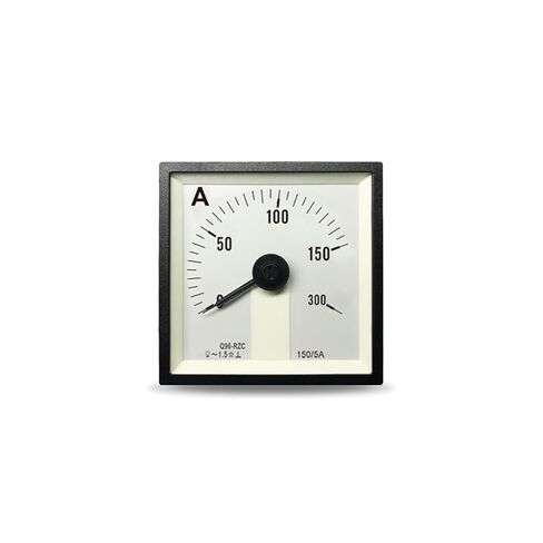 Q96-RZC AC Overload Ammeter Pointer Type F96 Marine Use 51L5 Wide-Angle 50/100/5A Mounting Hole 92 1Pcs(AC 400-5A 800A) in Saudi Arabia