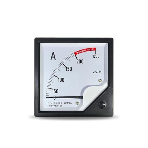 6l2 6X الزائد مقياس التيار الكهربائي 50/5 600A 4800A مؤشر مع مخبأ متر 80*80 1 قطعة (200-5A 1200A) in Saudi Arabia