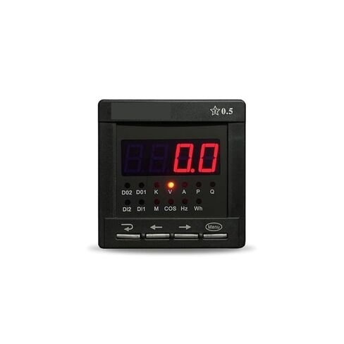 Intelligent Single-Phase Multifunctional Instrument Current Voltage Power Frequency Electric Degree Led Digital 1Pcs(AC Size 72x72mm) in Saudi Arabia