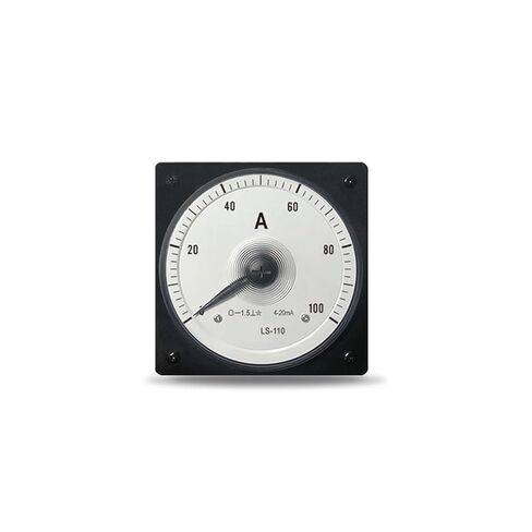 LS-110 Analog Ammeter with 4-20mA Input 20A 50A 150A 750A Wide-Angle 240-degree Pointer DC 1Pcs(DC 750A 4-20mA) in Saudi Arabia