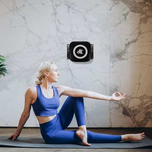 Luxshiny Wall Mounted Punching Pad and Boxing Wall Mat, Compact Black Pu Kickboxing Kick Pad for Home Fitness Training, Martial Arts Kicking Target for Boxing and Taekwondo Workouts in Kuwait