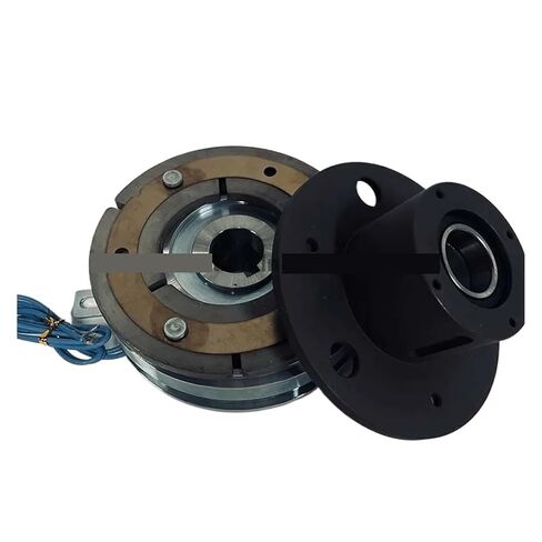 DC24V 35W Inner Bearing electromagnetic Clutch with electroplated hub CE2010AA Shaft Hole 30mm in Saudi Arabia
