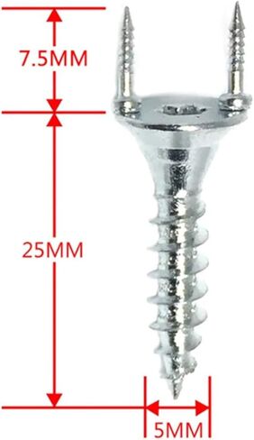 Double-Headed Solid Wood Seamless Nails Kits For Baseboard Skirting Installation For Household Wardrobe in Kuwait