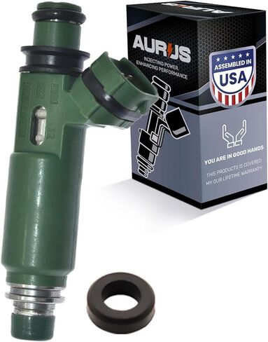 X8 مجموعة من محققات الوقود OEM Aurus 23250-66010 23209-66010 متوافقة مع 1998-2003 Toyota Langcruiser 4.7L 1998-2007 Lancruizer FZJ78 FZJ79 FZJ80 FZJ105 V8 Cylinder 1FZ-FE in Kuwait