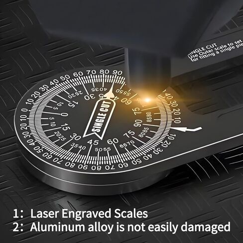 Aluminum Miter Saw Protractor，angle finder， 7-Inch Rust Proof Angle Finder Featuring Precision Laser Engraved Scales (LX-230)，for Carpenters, Plumbers and All Building Trades in Kuwait