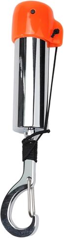 Scuba Diving Signal Shaker Stainless Steel Underwater Rattle Noise Maker with Protective Cover Audible for Marine Sports 123mm or 152mm Silver Green Orange(A) in Kuwait