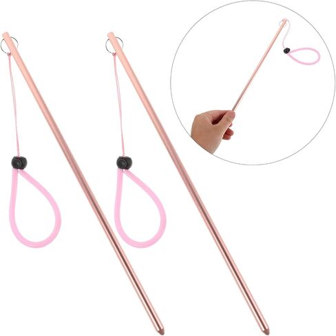 2pcs Aluminum Alloy Diving Probe Stick with Outdoor Strap, Scuba Diving Ringing Rod for Underwater Communication and Exploration, Safety Gear for Water Sports in Kuwait