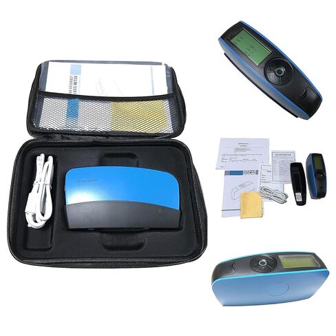 Tri-Angle 20 60 85 Degree Gloss Meter Glossmeter Three Angle Tester with High End QC Software 35000 Data Hold in Saudi Arabia