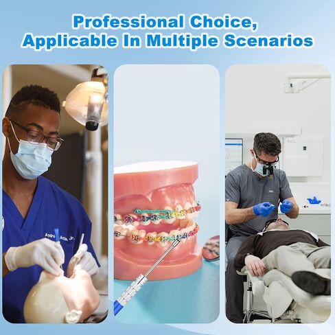 Micro Im/plant Screw Kit, 10Pcs Micro Anchorage Screws and Stainless Steel Screwdriver Wrench, Detachable Design for Teaching Applications HZKD-01 in Kuwait