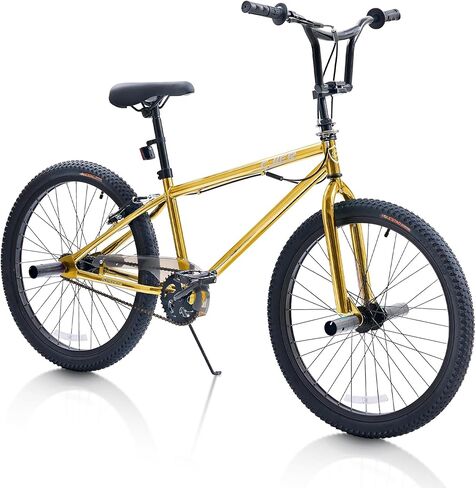 Pipleo BMX Bike, 20 24 inch Kids Bike, Bikes for Kids 6-14, Boys & Girls Bike with 4 Pegs, High-Carbon Steel BMX Frame, 360 Handlebar Rotation in Saudi Arabia
