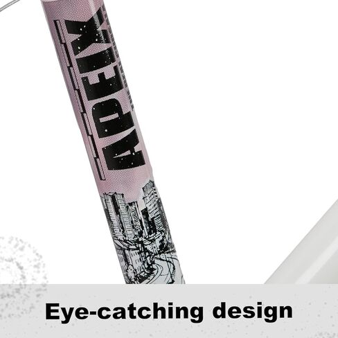 20 24 Inch Beginner BMX Bike Echo, High Tensile Steel Frame, Rear U-Brake, 4 Pegs, 85% Pre-Assembled, Unisex BMX Bicycle for Outdoor Riding in Kuwait