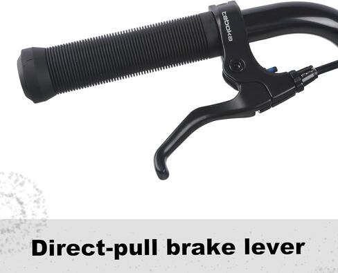 20 24 Inch Beginner BMX Bike Echo, High Tensile Steel Frame, Rear U-Brake, 4 Pegs, 85% Pre-Assembled, Unisex BMX Bicycle for Outdoor Riding in Kuwait